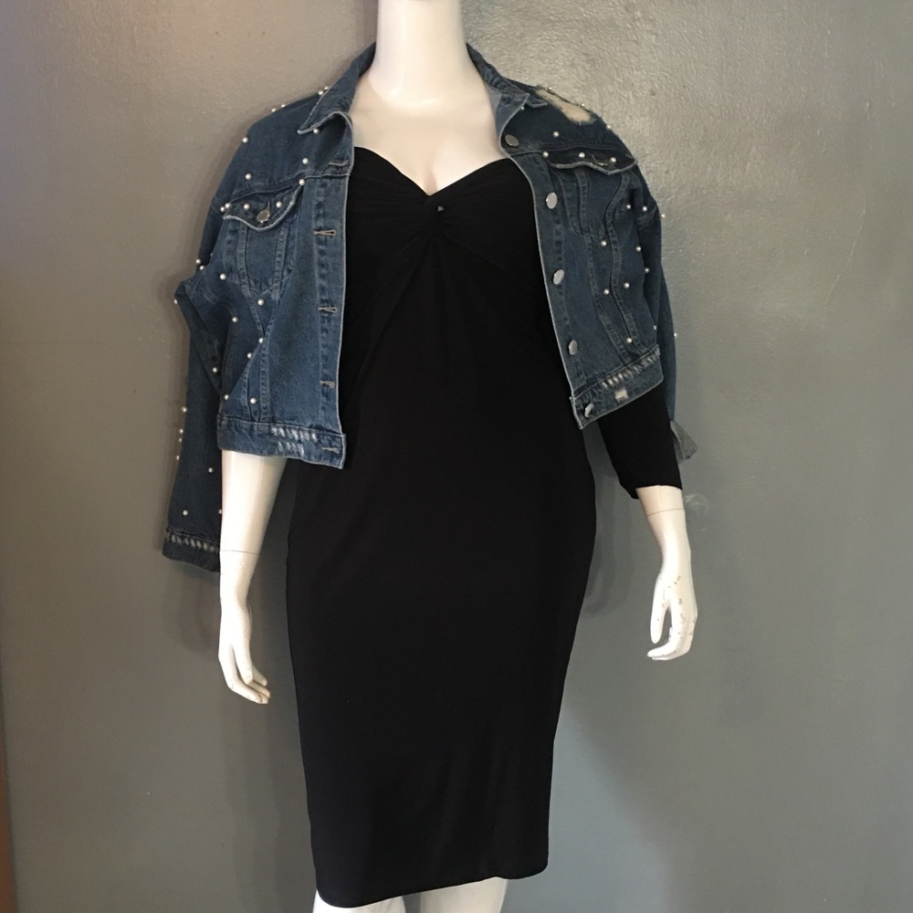 City Chic Jean pearl Jacket